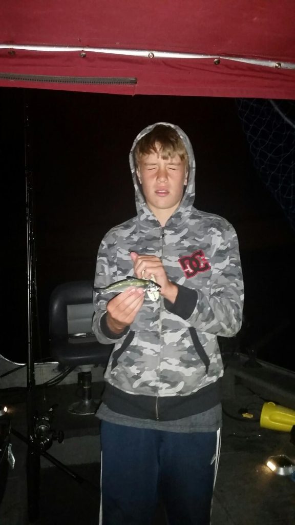 Smallest salmon of the derby award?